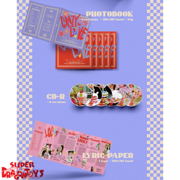 ITZY (있지) - CRAZY IN LOVE - THE 1ST ALBUM