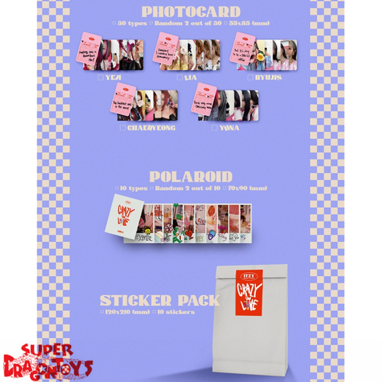 ITZY (있지) - CRAZY IN LOVE - THE 1ST ALBUM