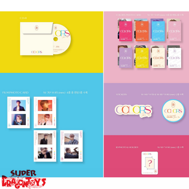 YOUNGJAE (영재) [GOT7] - COLORS FROM ARS - 1ST MINI ALBUM