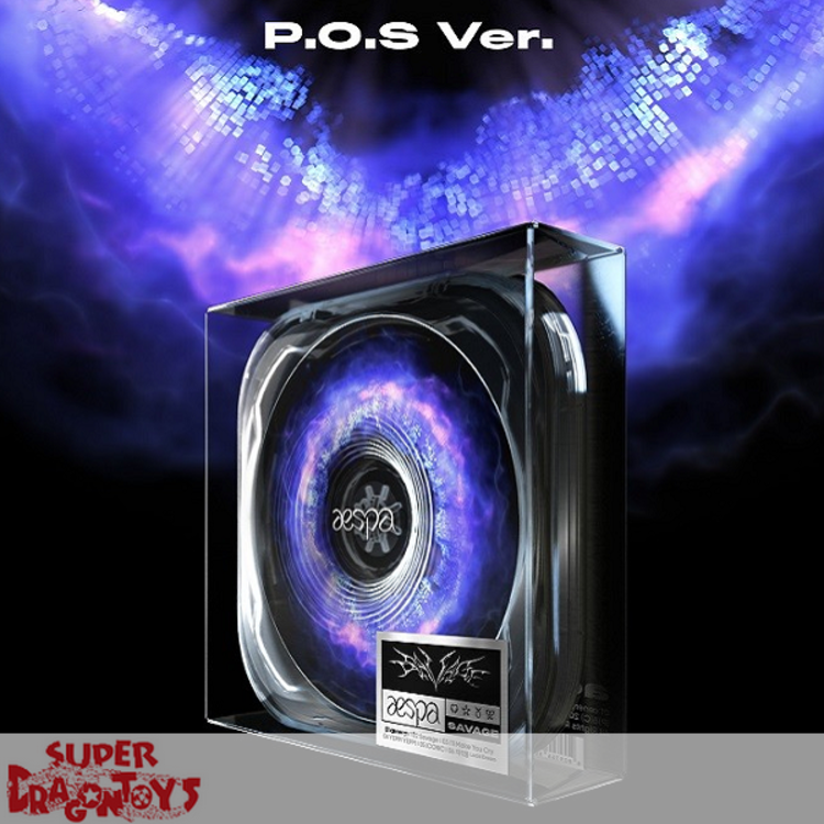 AESPA (에스파) - SAVAGE - [P.O.S VERSION] - 1ST MINI ALBUM