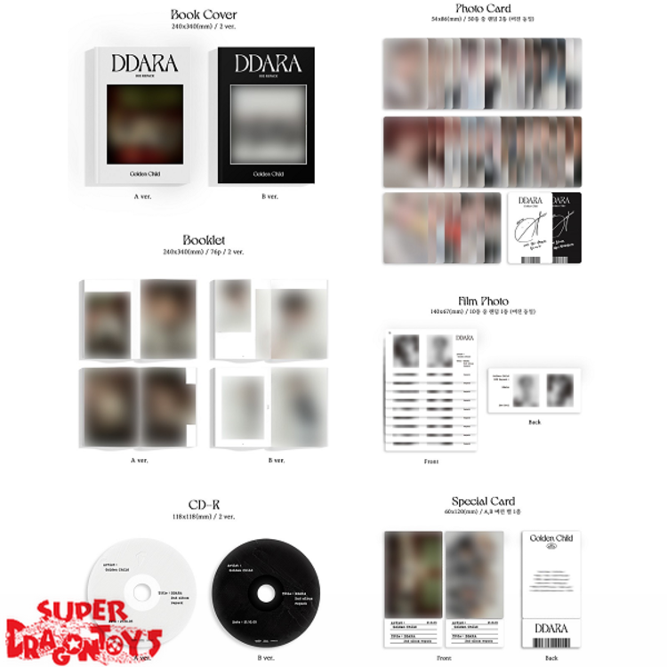 GOLDEN CHILD (골든차일드) - DDARA - 2ND [REPACKAGE] ALBUM