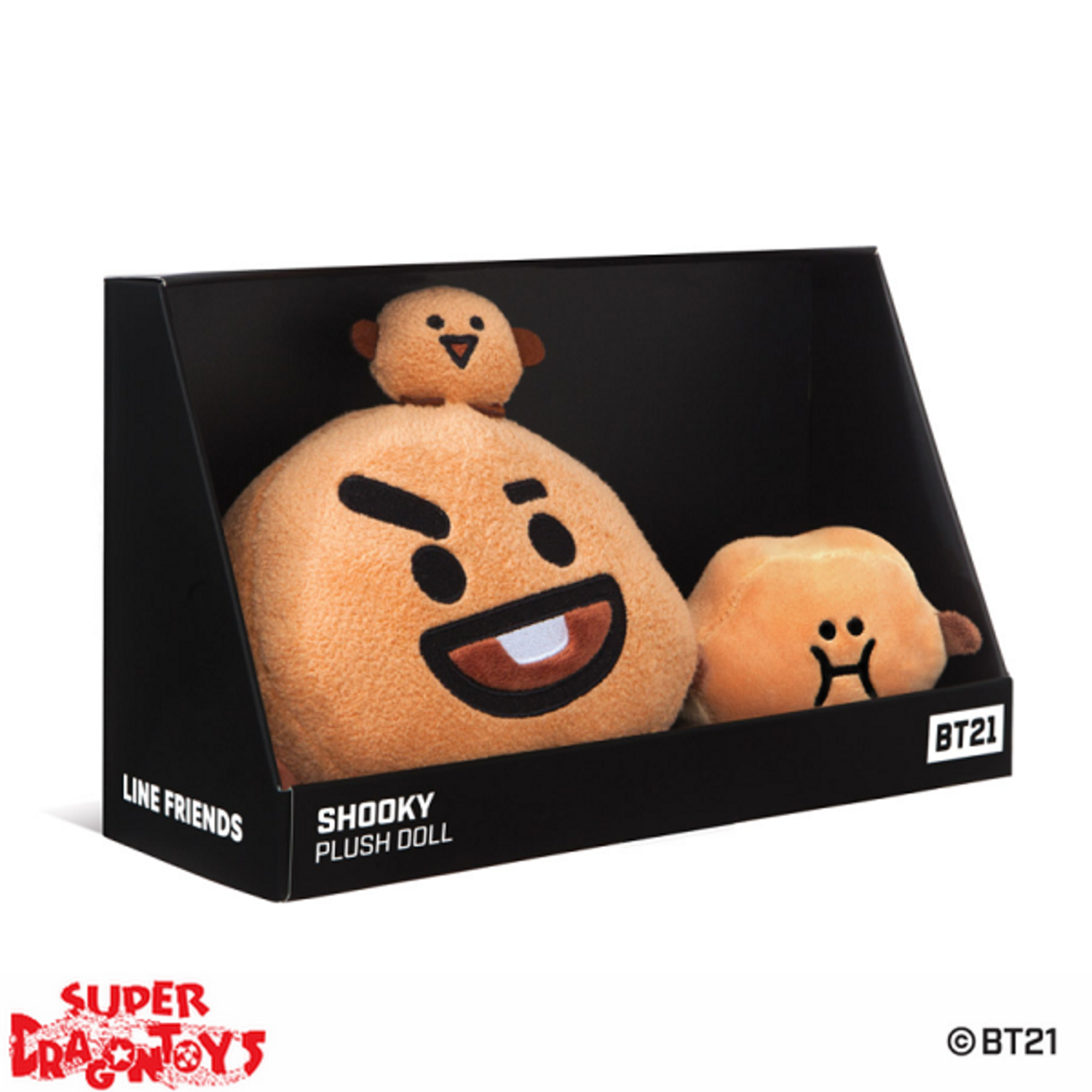 BTS - [SHOOKY] PLUSH DOLL - BT21 COLLECTION