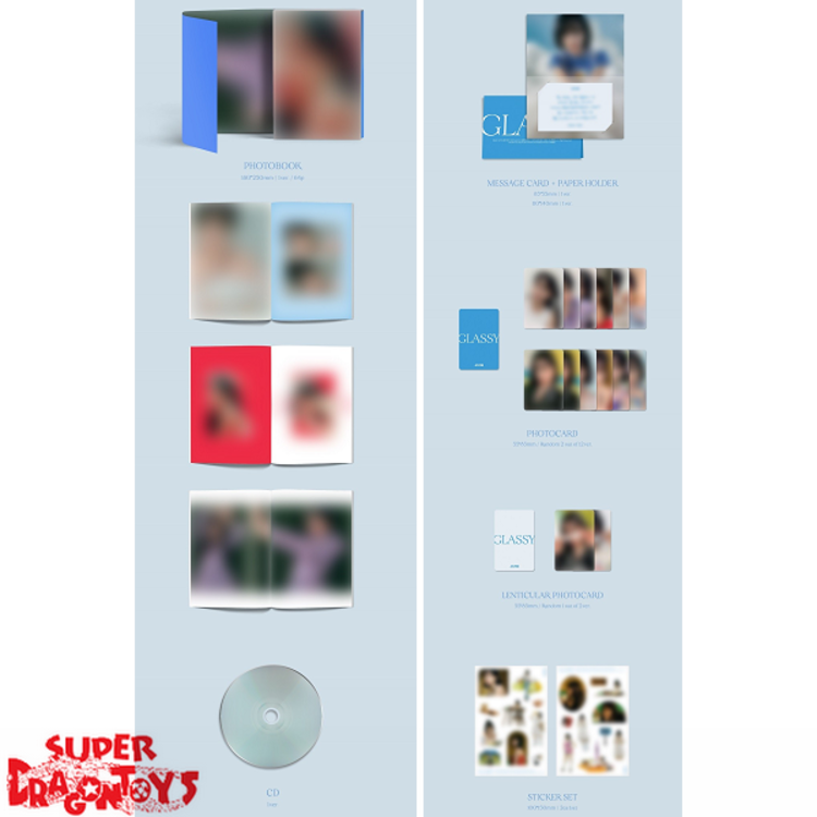 JO YURI (조유리) [IZ*ONE] - GLASSY - 1ST SINGLE ALBUM