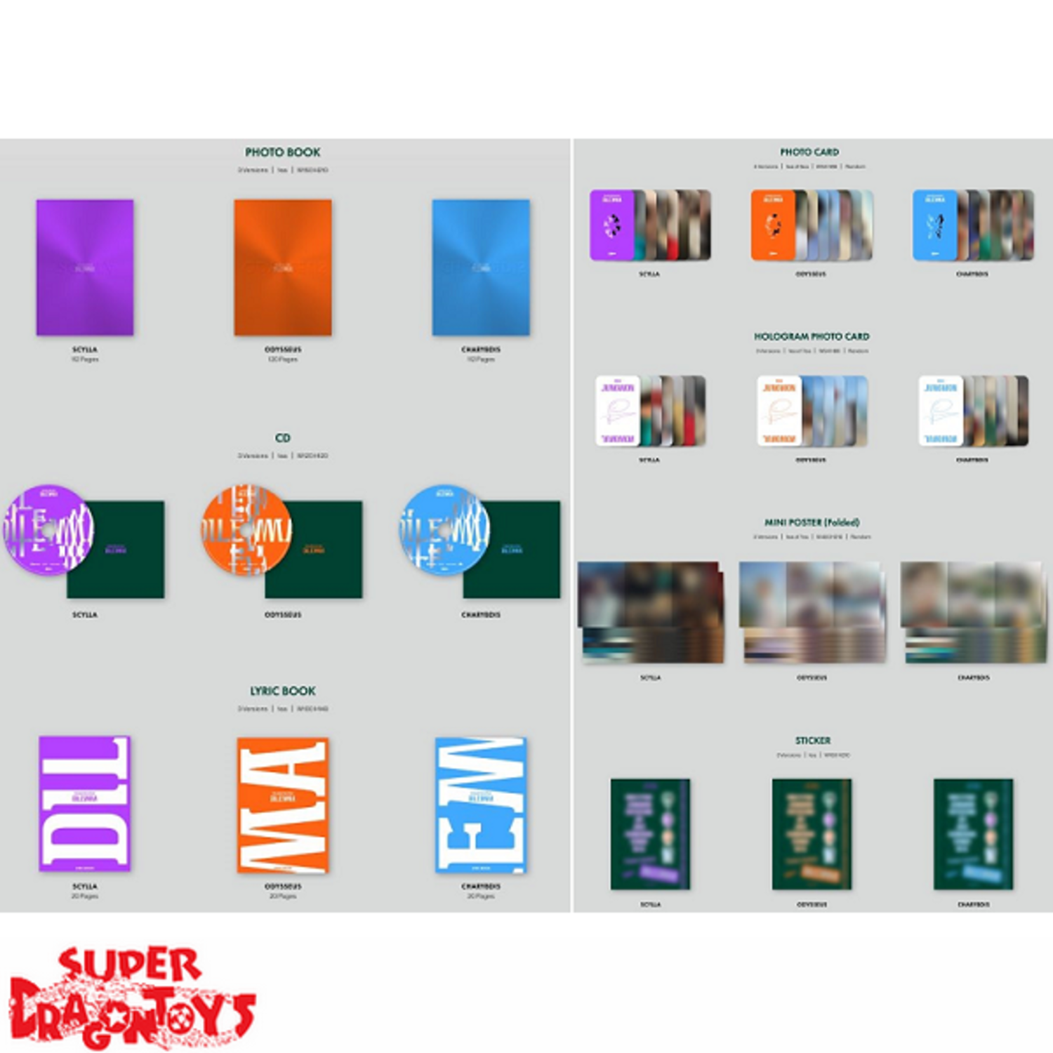 ENHYPEN DIMENSION:DILEMMA,ANSWER16枚セット ENHYPEN (엔하이픈) - DIMENSION : DILEMNA - ALBUM