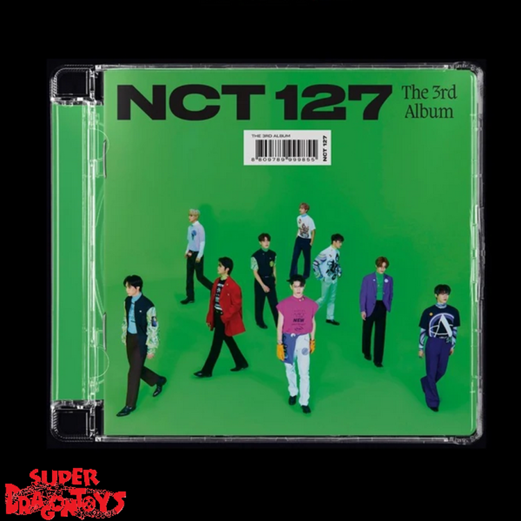NCT127 - STICKER - [JEWEL CASE / RANDOM VERSION] - 3RD ALBUM