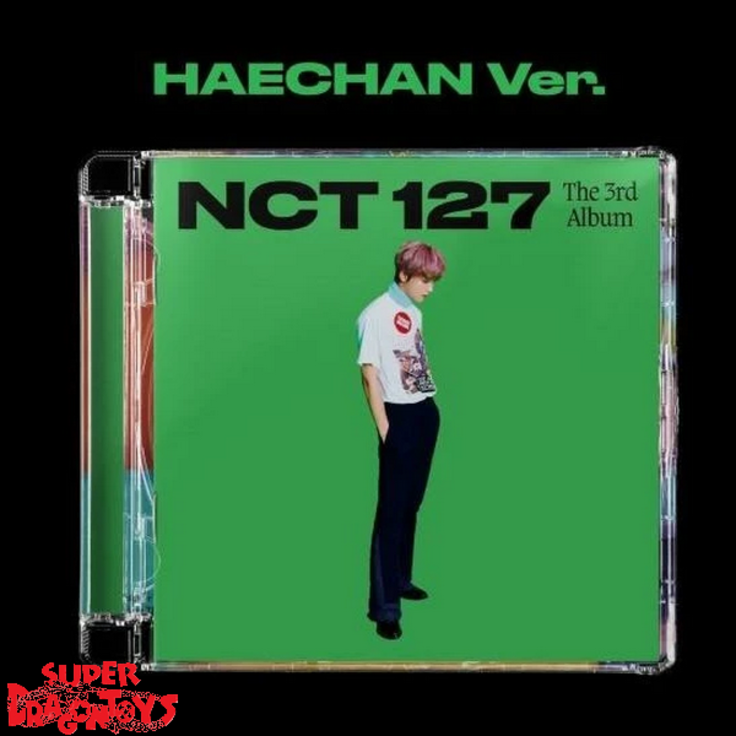 NCT127 - STICKER - [JEWEL CASE] - 3RD ALBUM - SUPER DRAGON TOYS
