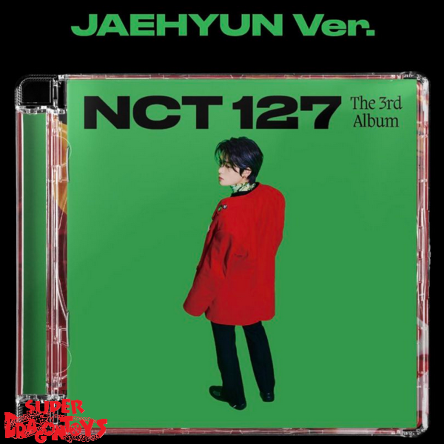 NCT127 - STICKER - [JEWEL CASE] - 3RD ALBUM - SUPER DRAGON TOYS