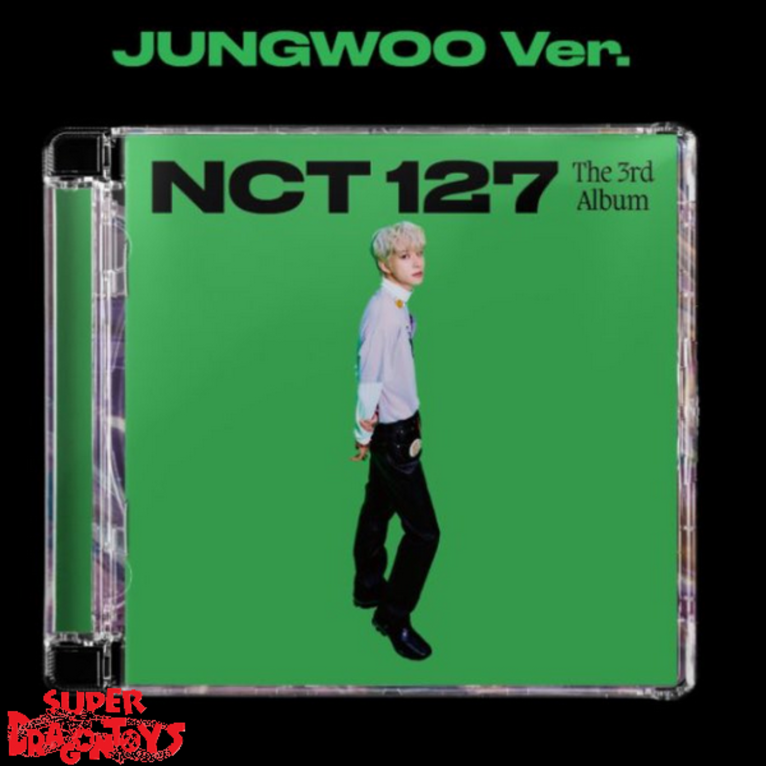 NCT127 - STICKER - [JEWEL CASE] - 3RD ALBUM - SUPER DRAGON TOYS