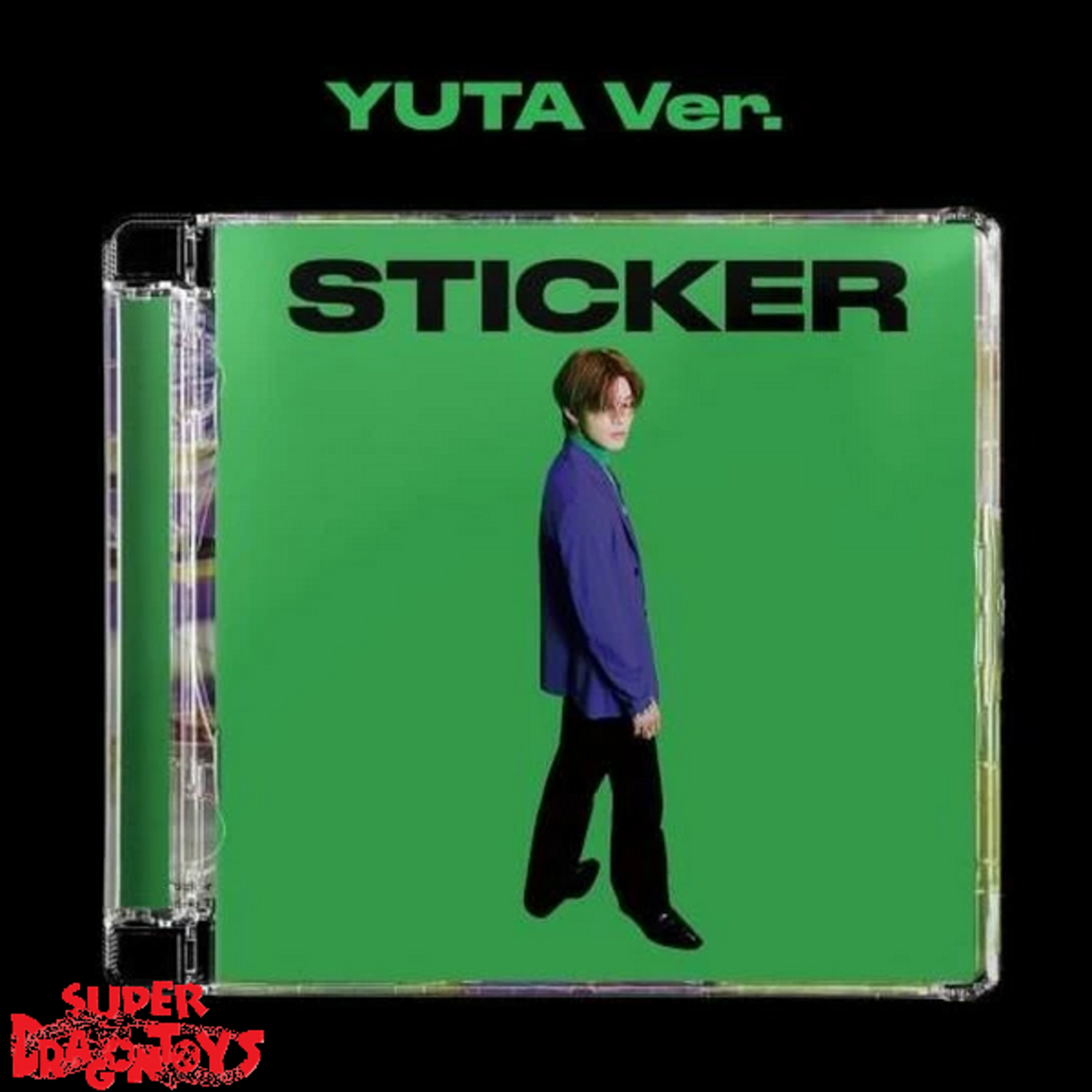 NCT127 - STICKER - [JEWEL CASE] - 3RD ALBUM - SUPERDRAGONTOYS