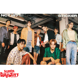 NCT 127 - "STICKER" OFFICIAL POSTER - VERSION [SEOUL CITY]