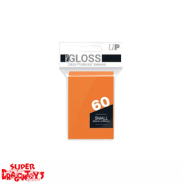ULTRA PRO - [PRO GLOSS] DECK PROTECTOR SLEEVES [ORANGE] - SMALL SIZE