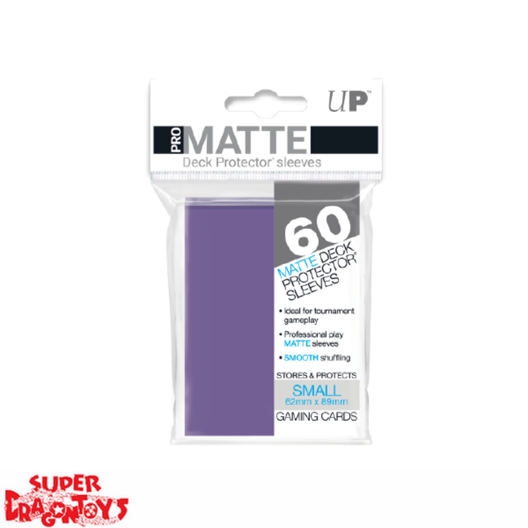 ULTRA PRO - [PRO MATTE] DECK PROTECTOR SLEEVES [PURPLE] - SMALL SIZE