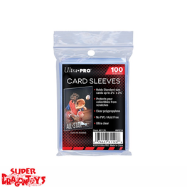 ULTRA PRO - [SOFT CARD] SLEEVES [CLEAR/TRANSPARENT] - STANDARD SIZE