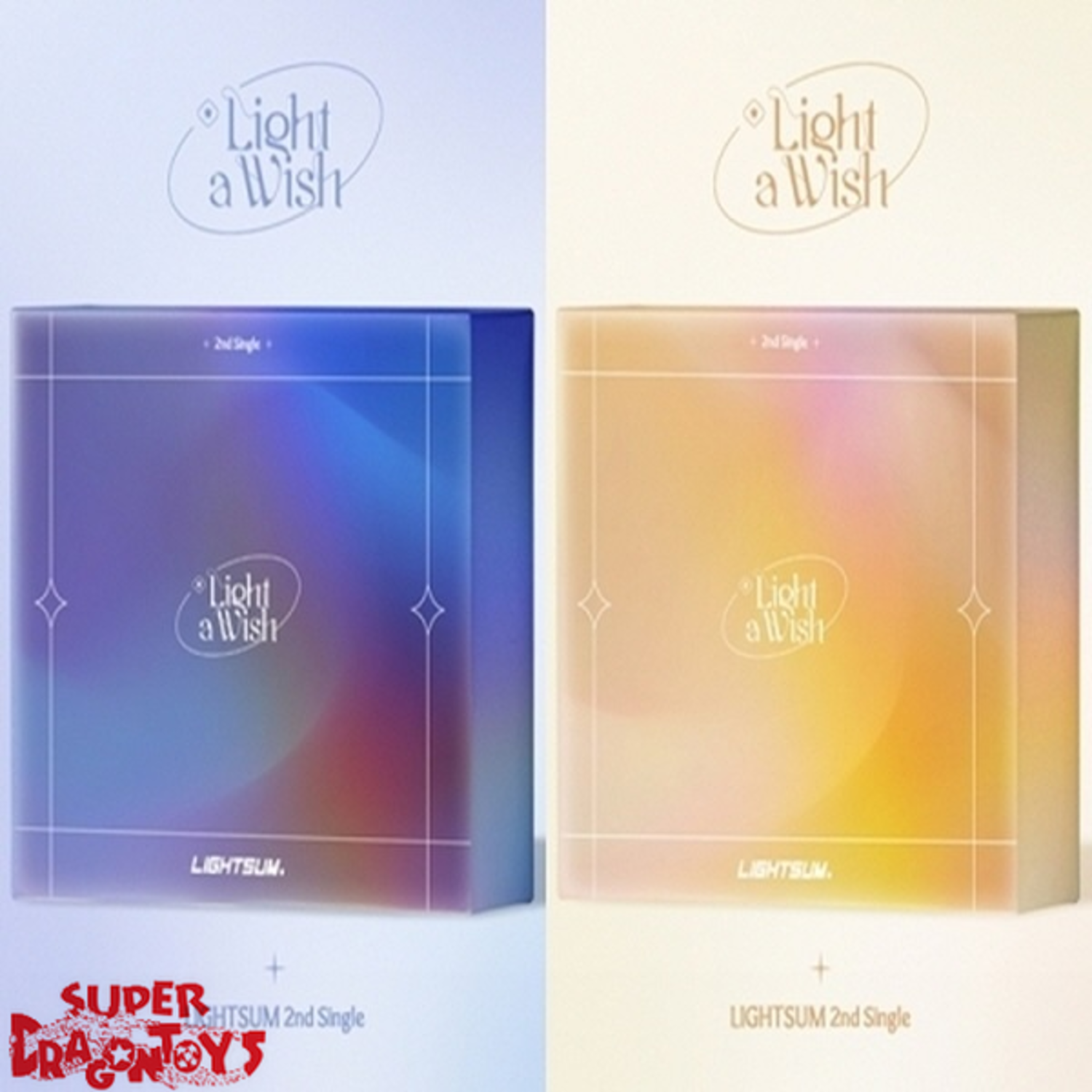 LIGHTSUM (라잇썸) - LIGHT A WISH - SINGLE ALBUM - SUPER DRAGON TOYS