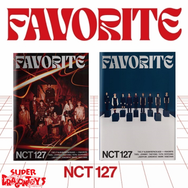 NCT 127 - FAVORITE - 3RD [REPACKAGE] ALBUM