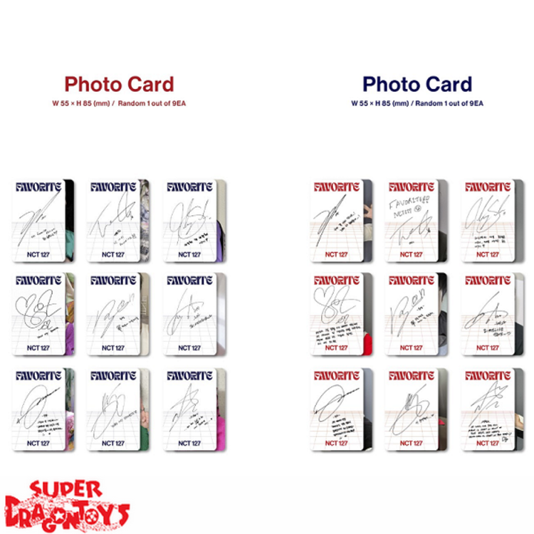 NCT127 - FAVORITE - 3RD [REPACKAGE] ALBUM