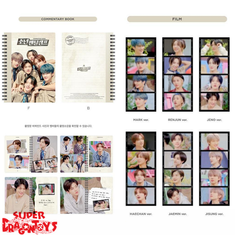 NCT DREAM - BOYS' MENTAL TRAINING CAMP : COMMENTARY BOOK - [PHOTOBOOK + PHOTO FILM]