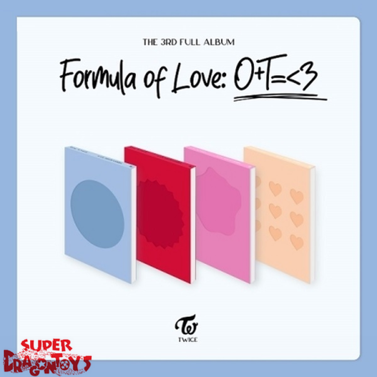 TWICE (트와이스) - FORMULA OF LOVE [O+T=<3] - 3RD ALBUM