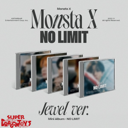 MONSTA X (몬스타엑스) - NO LIMIT - [JEWEL CASE] - 10TH MINI ALBUM