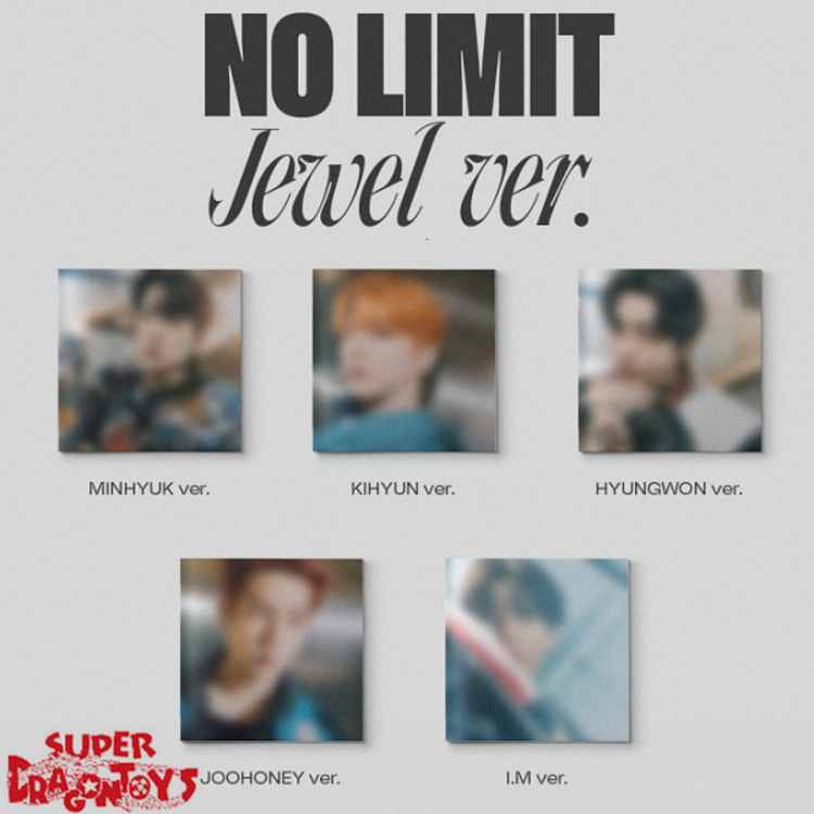 MONSTA X (몬스타엑스) - NO LIMIT - [JEWEL CASE] - 10TH MINI ALBUM