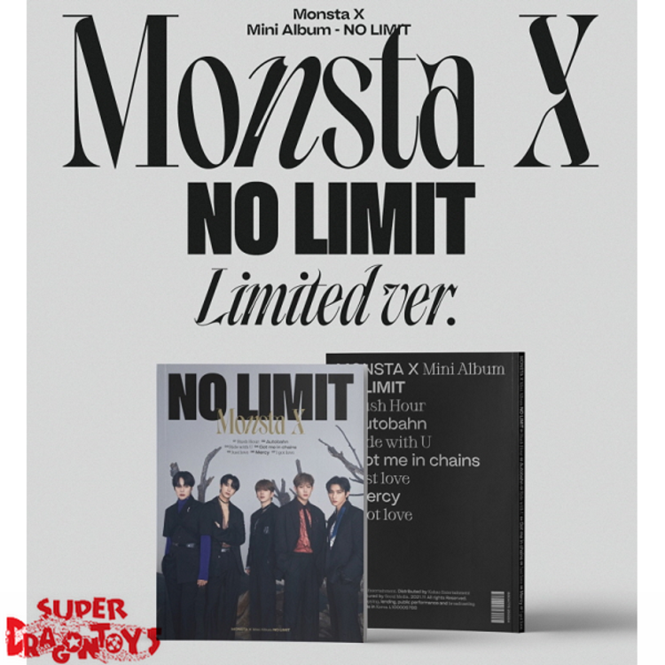 MONSTA X (몬스타엑스) - NO LIMIT - [LIMITED EDITION] - 10TH MINI ALBUM