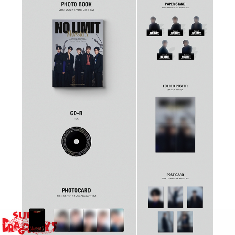 MONSTA X (몬스타엑스) - NO LIMIT - [LIMITED EDITION] - 10TH MINI ALBUM