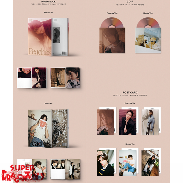 KAI (카이) - PEACHES - [PHOTOBOOK VERSION] - 2ND MINI ALBUM