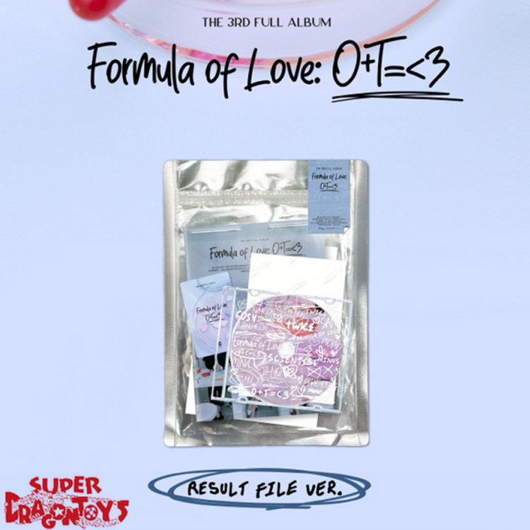 TWICE (트와이스) - FORMULA OF LOVE [O+T=<3] : RESULT FILE - 3RD [REPACKAGE] ALBUM