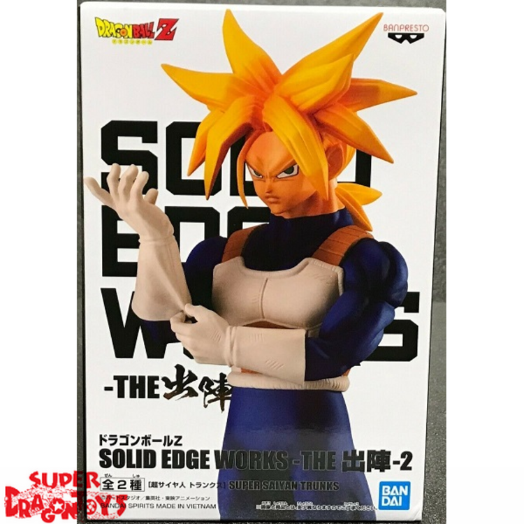 BANPRESTO DRAGON BALL Z - SUPER SAIYAN TRUNKS - "SOLID EDGE WORKS" COLLECTION