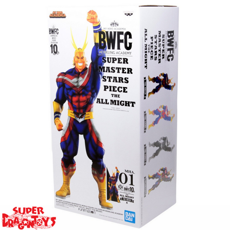 BANPRESTO MY HERO ACADEMIA - THE ALL MIGHT [THE BRUSH VER.] - [BWFC] SUPER MASTER STARS PIECE