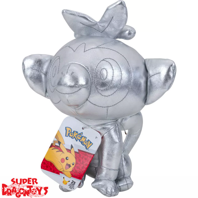 POKEMON - GROOKEY [SILVER / 20CM] - "25TH ANNIVERSARY" PLUSH [LIMITED EDITION]