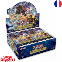 KONAMI YUGIOH TCG - DISPLAY [24 BOOSTERS] "LES GRANDS CREATEURS" - EDITION FRANCAISE