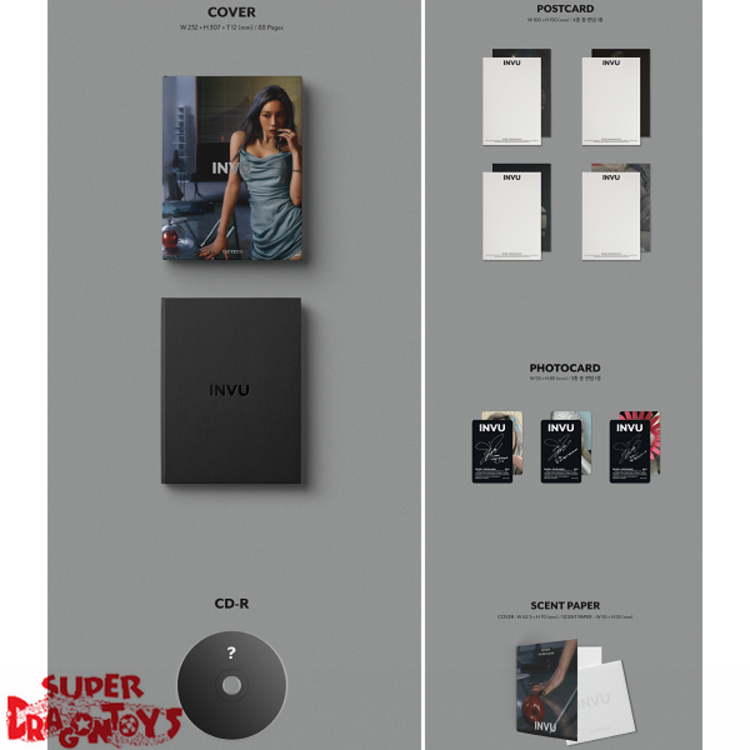TAEYEON (태연) - INVU - ["ENVY" LIMITED EDITION] - 3RD ALBUM