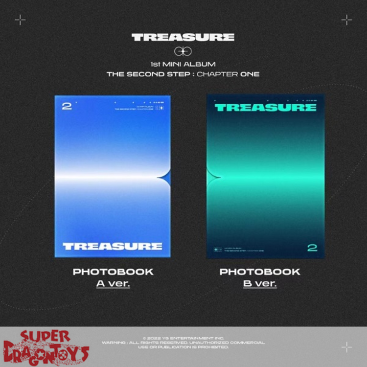 TREASURE - THE SECOND STEP : CHAPTER ONE - [PHOTOBOOK VER.] - 1ST MINI ALBUM