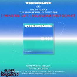 TREASURE - THE SECOND STEP : CHAPTER ONE - [DIGIPACK VER. / WEVERSE] - 1ST MINI ALBUM