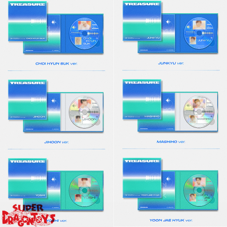 TREASURE - THE SECOND STEP : CHAPTER ONE - [DIGIPACK VER. / WEVERSE] - 1ST MINI ALBUM