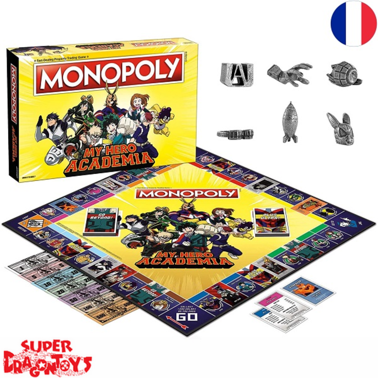 MY HERO ACADEMIA - MONOPOLY "MY HERO ACADEMIA" - EDITION FRANCAISE