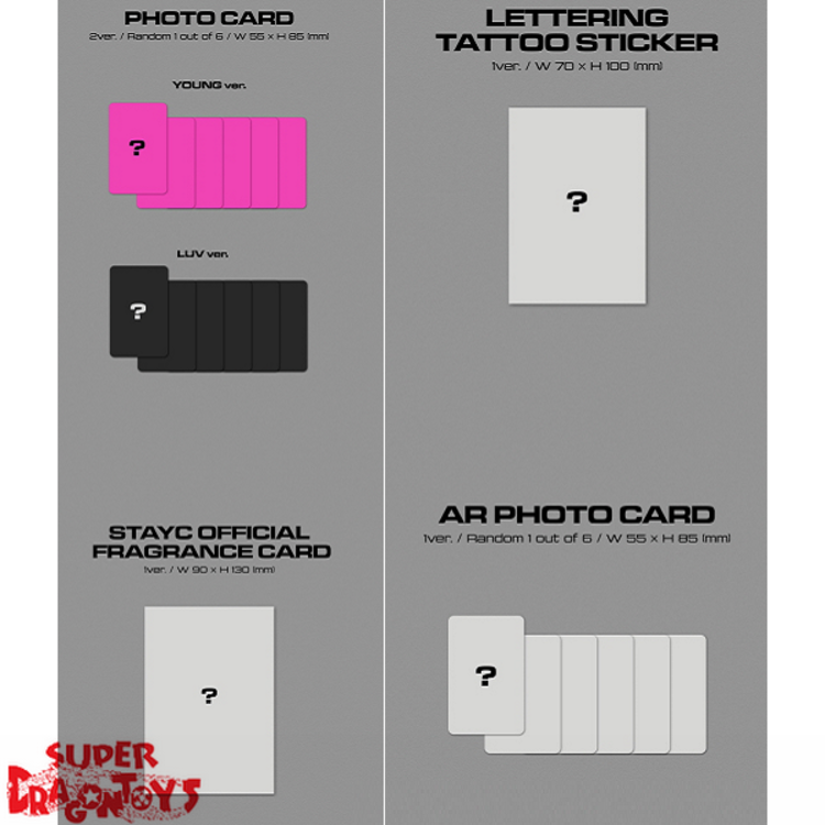 STAYC (스테이씨) - YOUNG-LUV.COM - 2ND MINI ALBUM