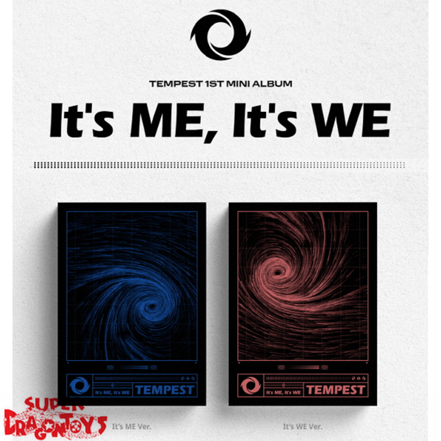 TEMPEST it's me,it's we サインアルバム テレコンプセット TEMPEST - ミニアルバム1集 [It's ME, It's WE] (It's ME ver +