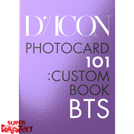 BTS (방탄소년단) - [D/ICON] PHOTOCARD 101 : CUSTOM BOOK - [BEHIND BTS SINCE 2018 / 20218-2021 (IN USA)]