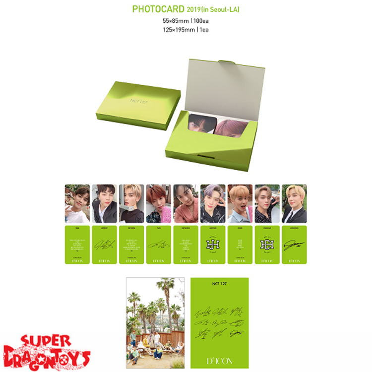 NCT127 - [D/ICON] PHOTOCARD 101 : CUSTOM BOOK - [CITY OF ANGEL NCT127 SINCE 2019 / 2019 (IN SEOUL-L.A)]