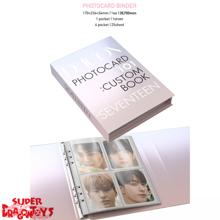 SEVENTEEN (세븐틴) - [D/ICON] PHOTOCARD 101 : CUSTOM BOOK - [MY CHOICE IS... SEVENTEEN SINCE 2021 / 2021 (IN SEOUL)]