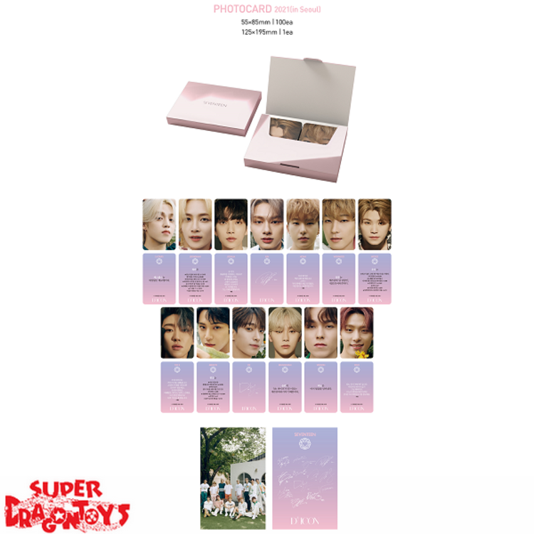SEVENTEEN (세븐틴) - [D/ICON] PHOTOCARD 101 : CUSTOM BOOK - [MY CHOICE IS... SEVENTEEN SINCE 2021 / 2021 (IN SEOUL)]