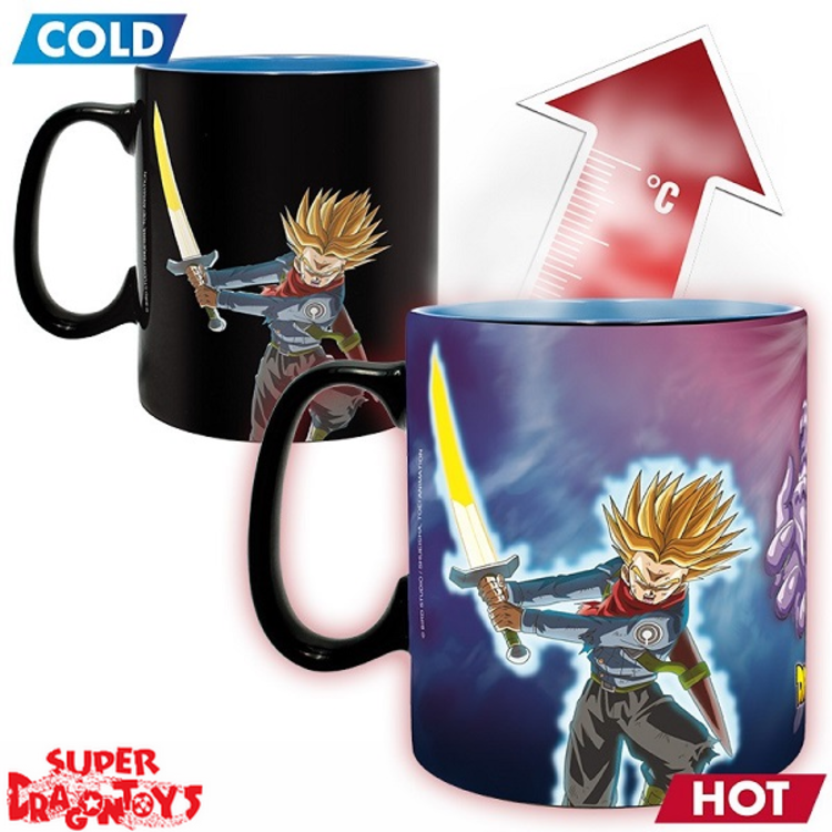 ABYSTYLE DRAGON BALL SUPER - MUG MAGIQUE THERMO REACTIF "VEGETTO & TRUNKS"