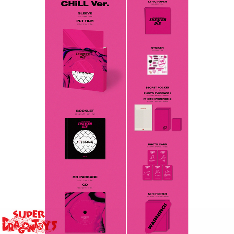 (G)I-DLE ((여자)아이들) - I NEVER DIE - 1ST FULL ALBUM