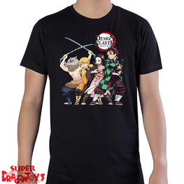 ABYSTYLE TSHIRT - DEMON SLAYER "GROUP"