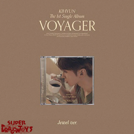 KIHYUN (유기현) [MONSTA X] - VOYAGER - [JEWEL CASE] - 1ST SINGLE ALBUM