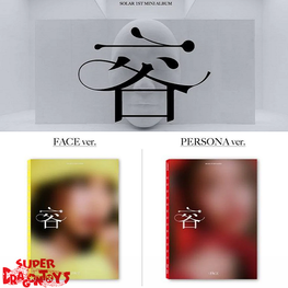 SOLAR (솔라) [MAMAMOO] - FACE - 1ST MINI ALBUM