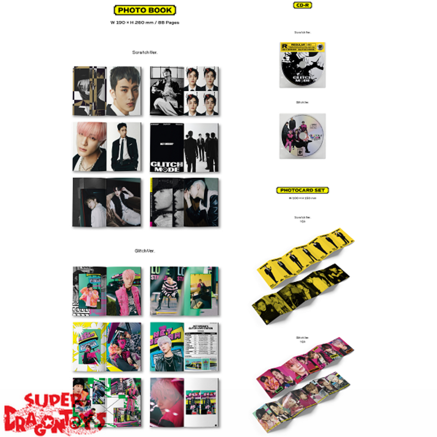 NCT DREAM - GLITCH MODE - [PHOTOBOOK VER.] - 2ND ALBUM - SUPER