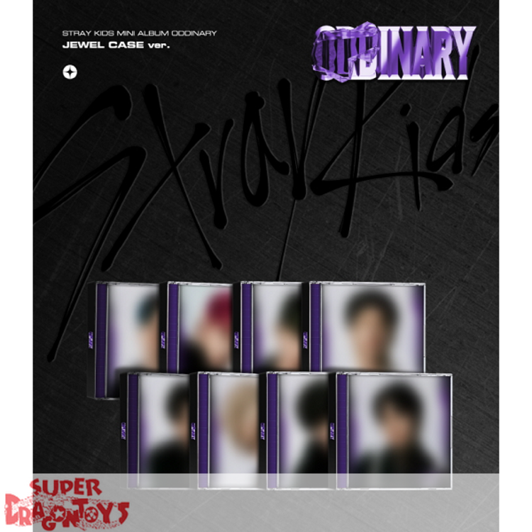 STRAY KIDS (스트레이 키즈) - ODDINARY - [JEWEL CASE] - MINI ALBUM
